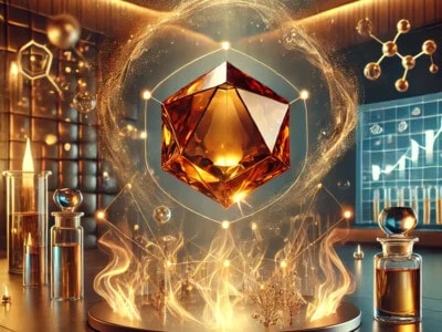 الأمبروكسان: جوهرة الكيمياء العطرية