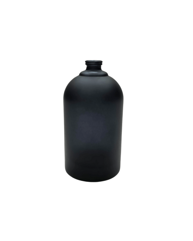 زجاجة عطر كبس فارغة حجم 100 مل اسود