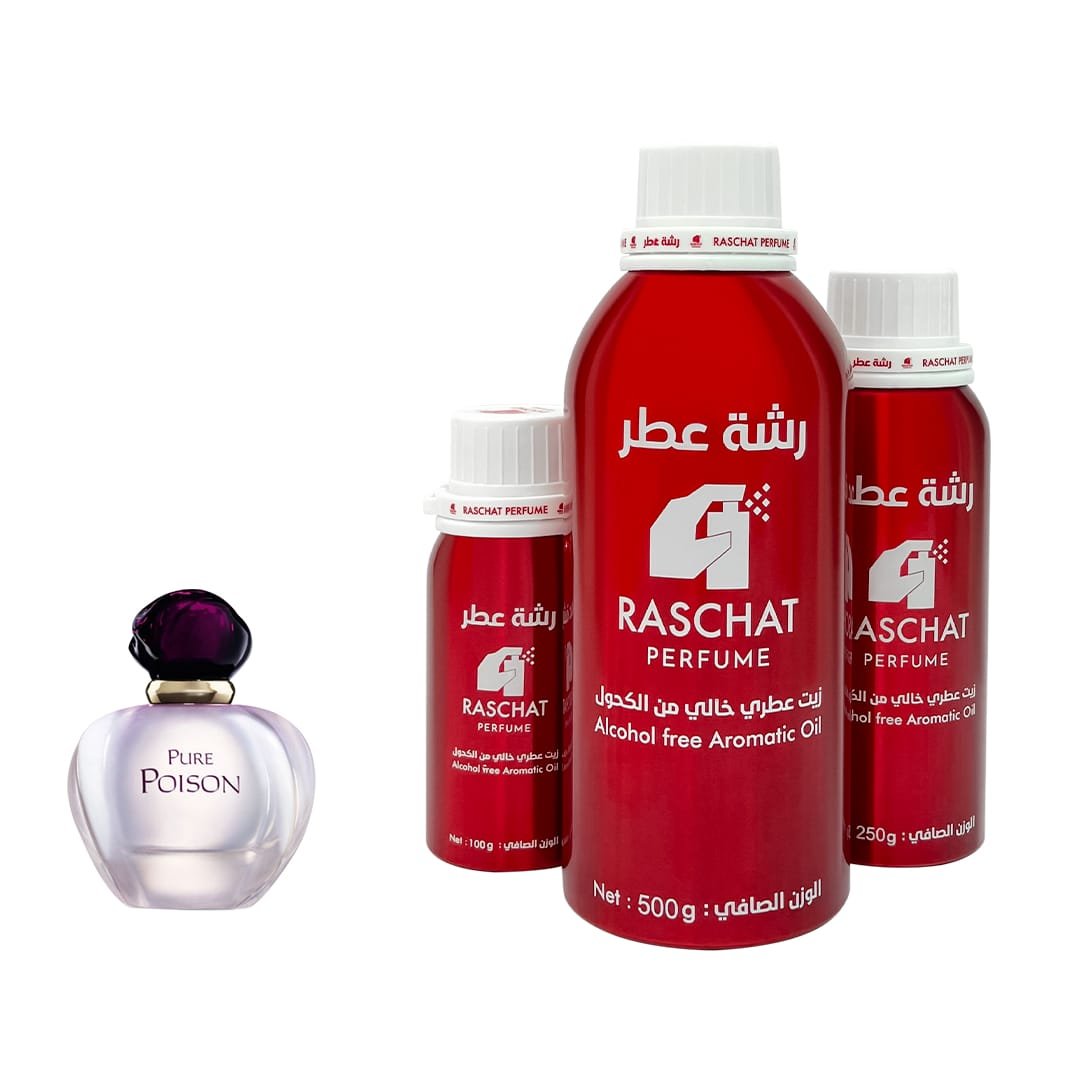 Pure-Poison-198- زيت عطر بيور بويزن ديور نسائي من رشة عطر - Pure Poison for women