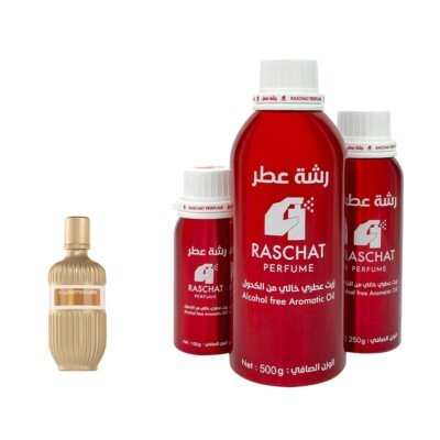 زيت عطر ايدموزيل بويز دي عود نسائي من رشة عطر - Eaudemoiselle Bois de Oud for women