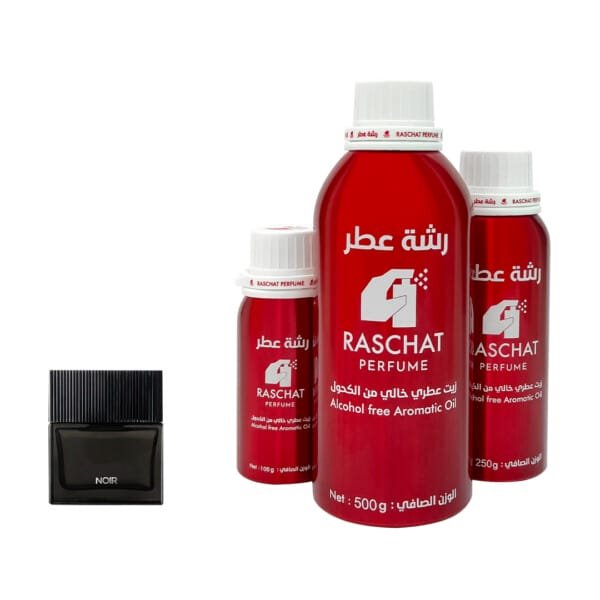 زيت عطر نوار رجالي من رشة عطر - Noir for men
